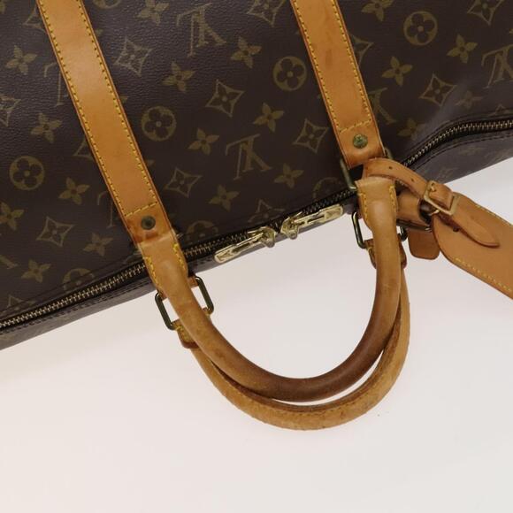 LOUIS VUITTON Monogram Keepall Bandouliere 55 Boston Bag M41414 - Picture 7 of 16